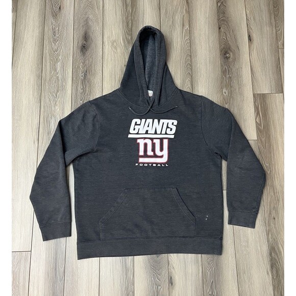NFL Other - New York Giants Football Gray Hoodie Sweatshirt Mens Size Large NFL Team Apparel
